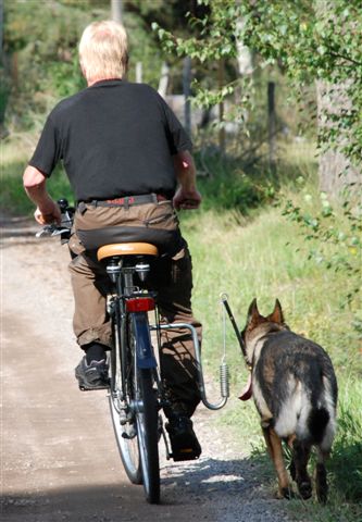 UHP schäfer med cykel