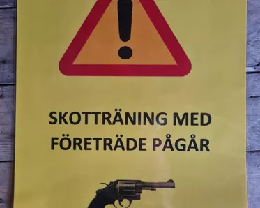 Skotträning-företräde