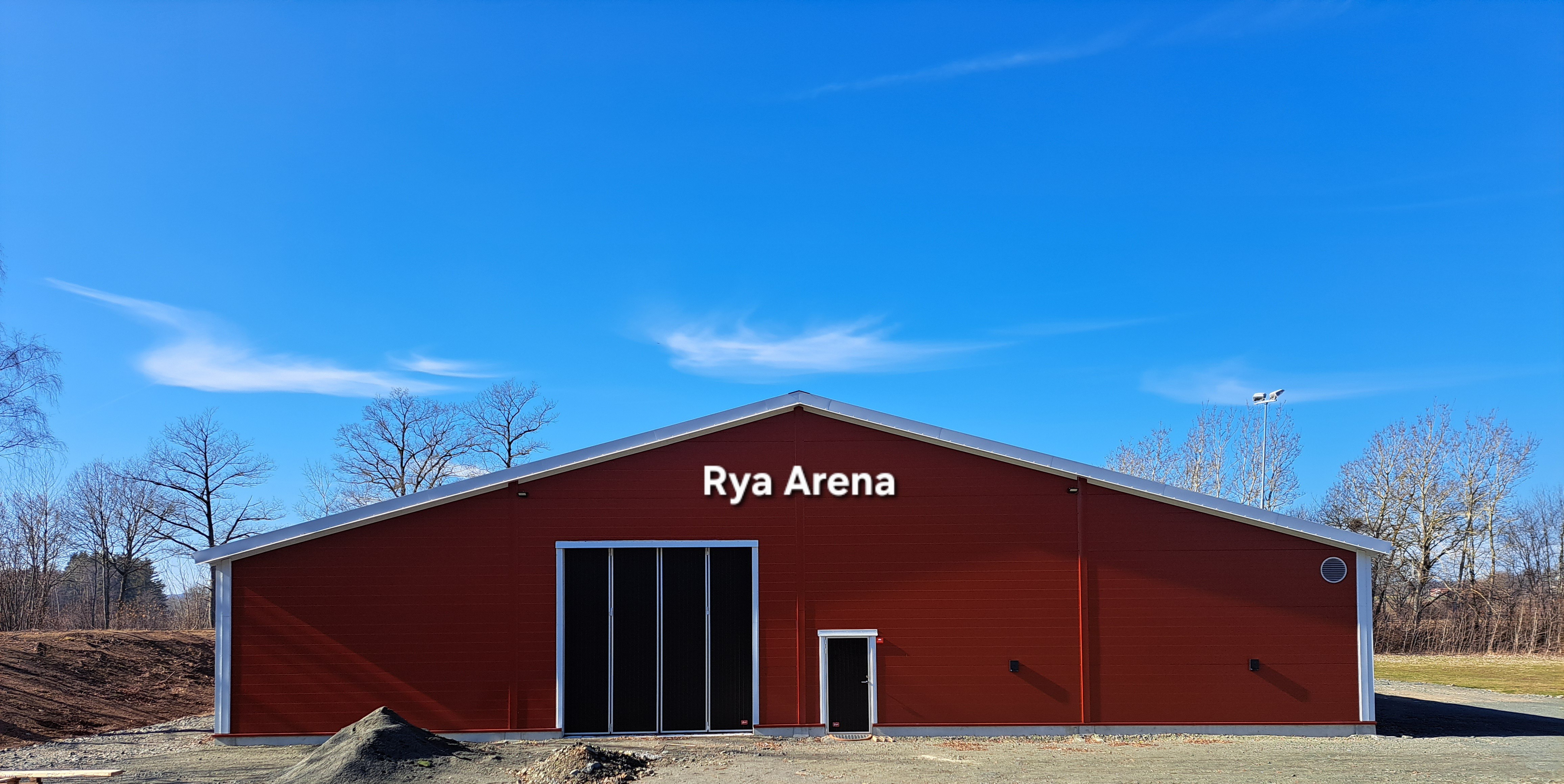 Frontbild av Rya Arena