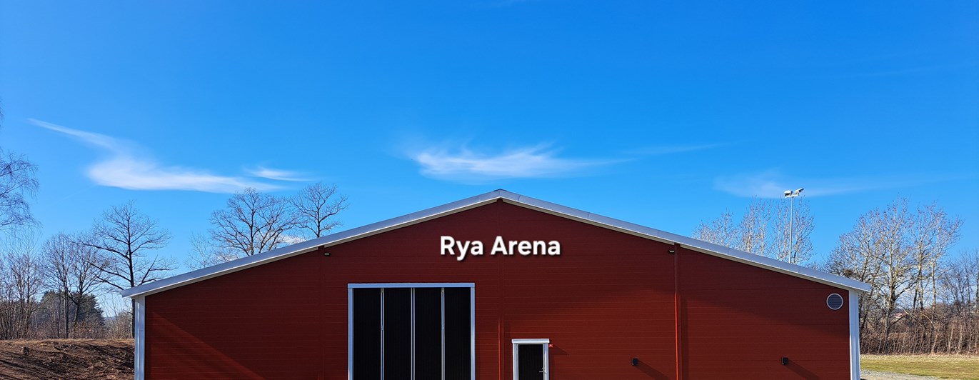 Frontbild av Rya Arena