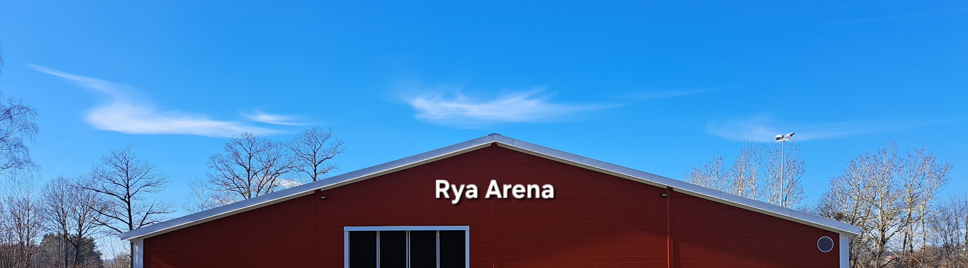 Frontbild av Rya Arena