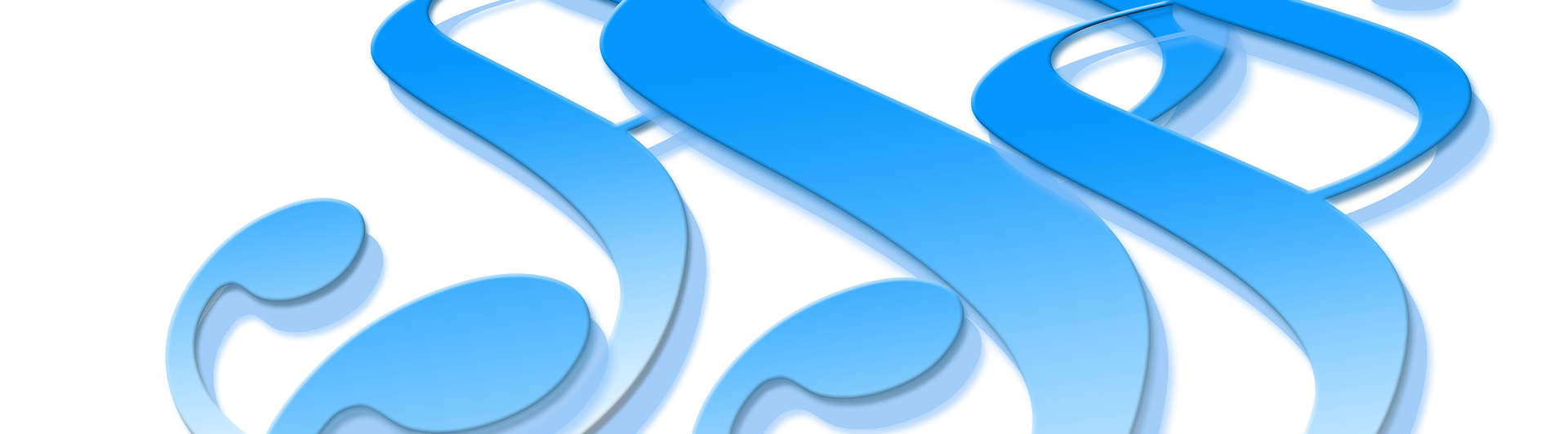 Bild som visar tre blåa paragrafer på vid bakgrund.