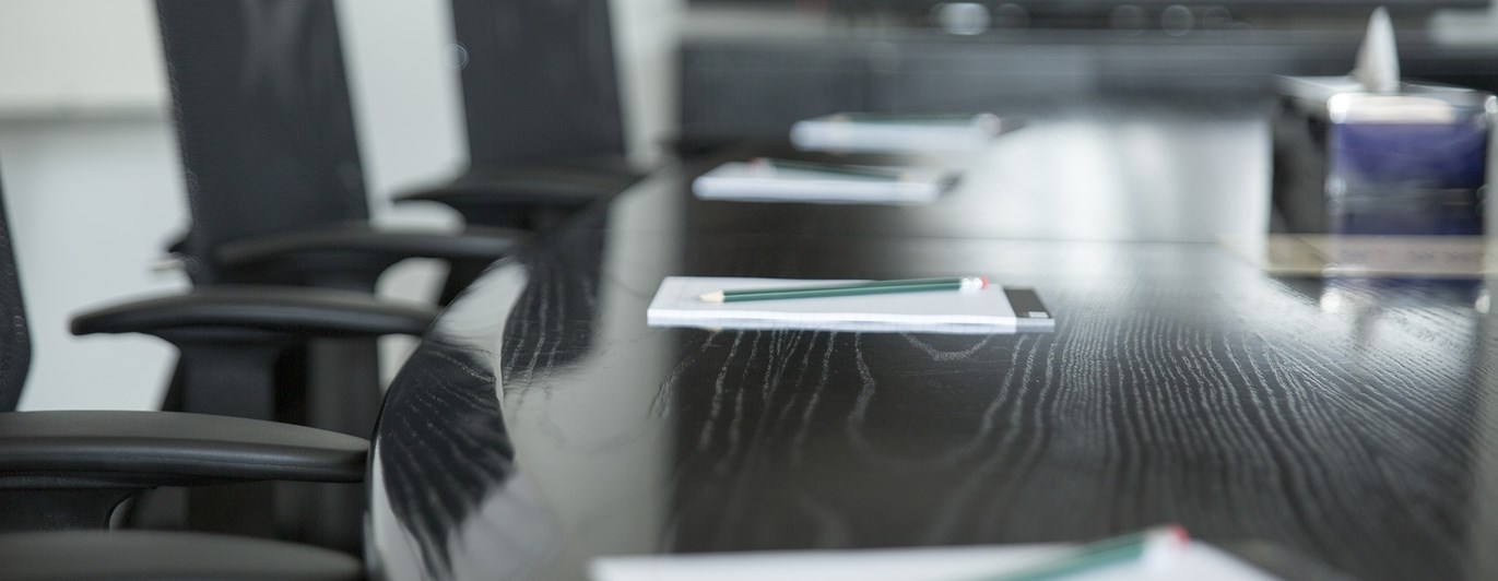 Bild som visar konferensbord