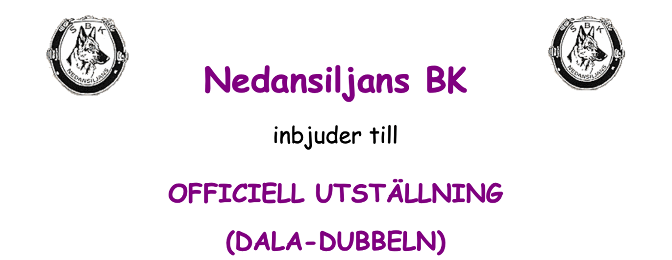 Nedansiljans brukshundsklubb Dala-dubbeln