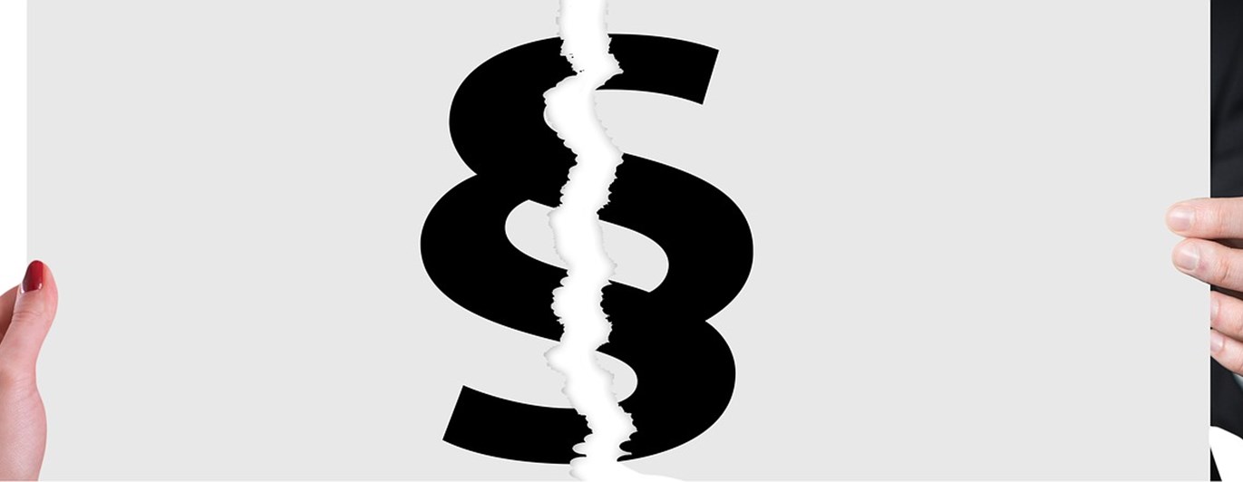 Bild som visar ett trasigt §.