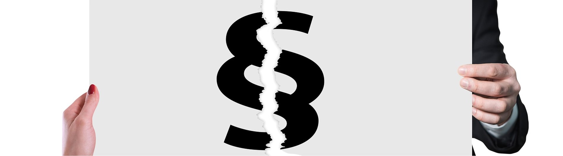 Bild som visar ett trasigt §.