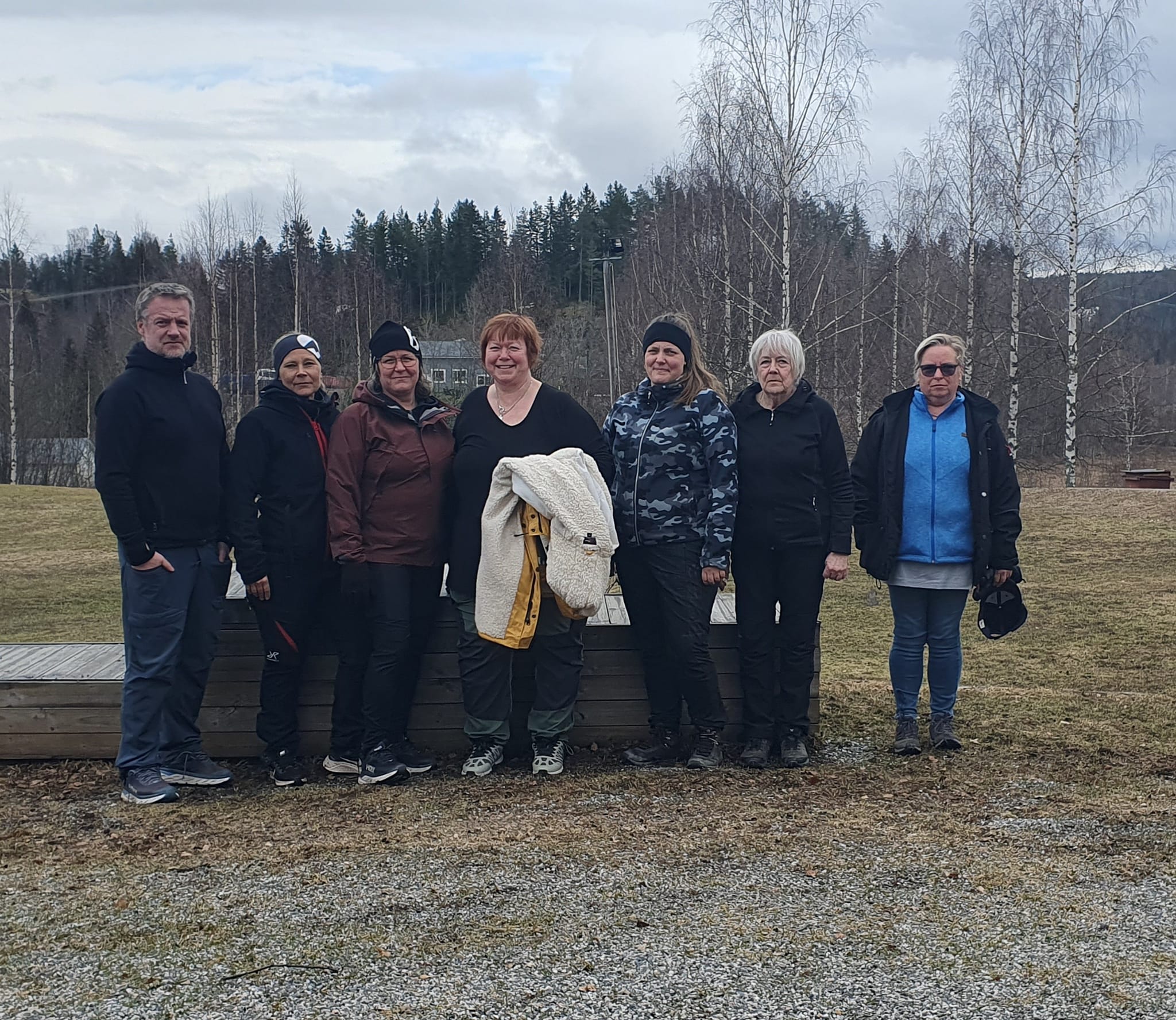 Bild på alla tävlingsledare