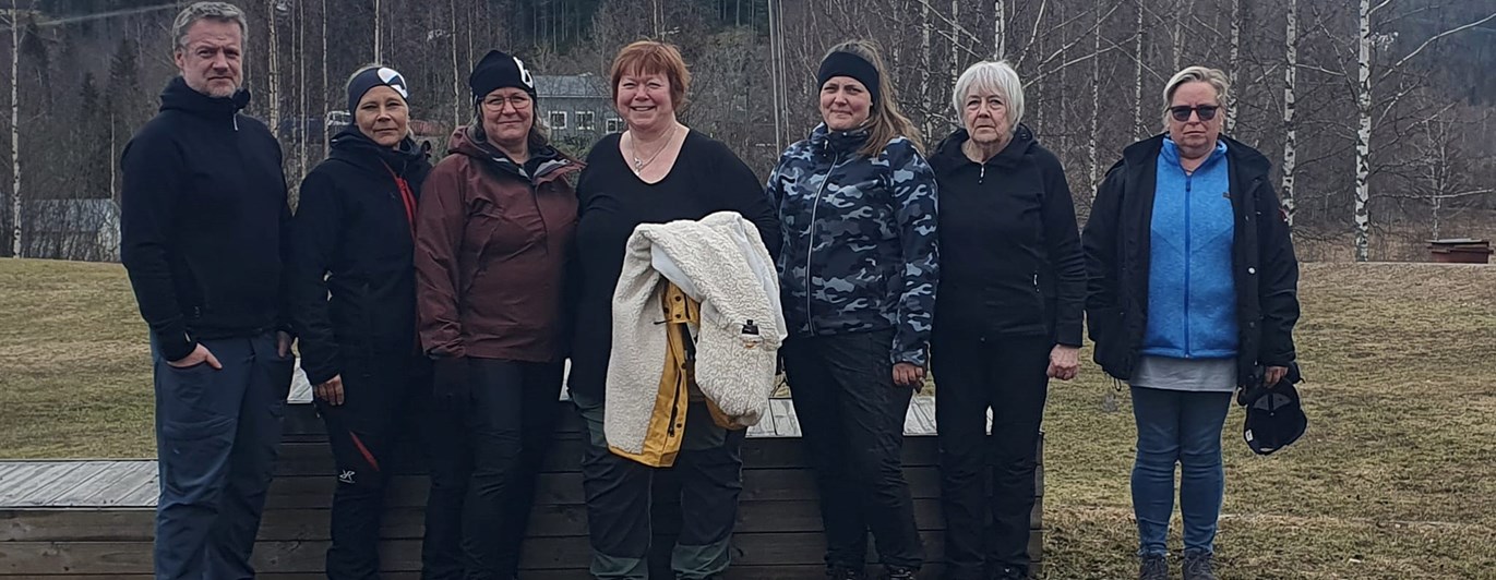 Bild på alla tävlingsledare