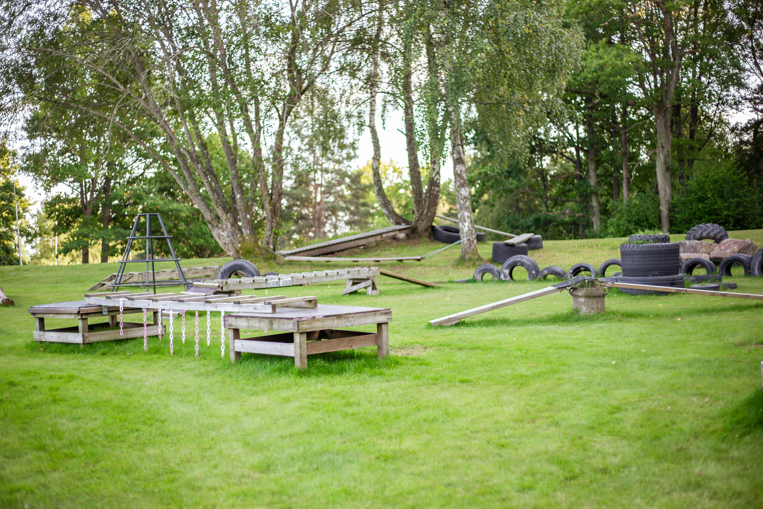 Jönköping Brukshundklubbs hundparkourbana