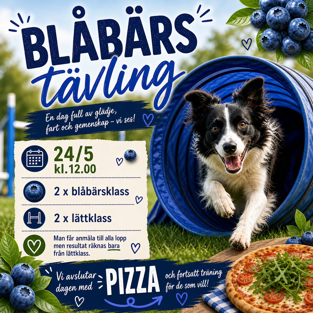 Blåbärstävling
