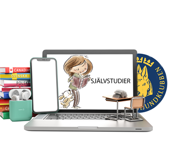 Talar om att det är självstudier