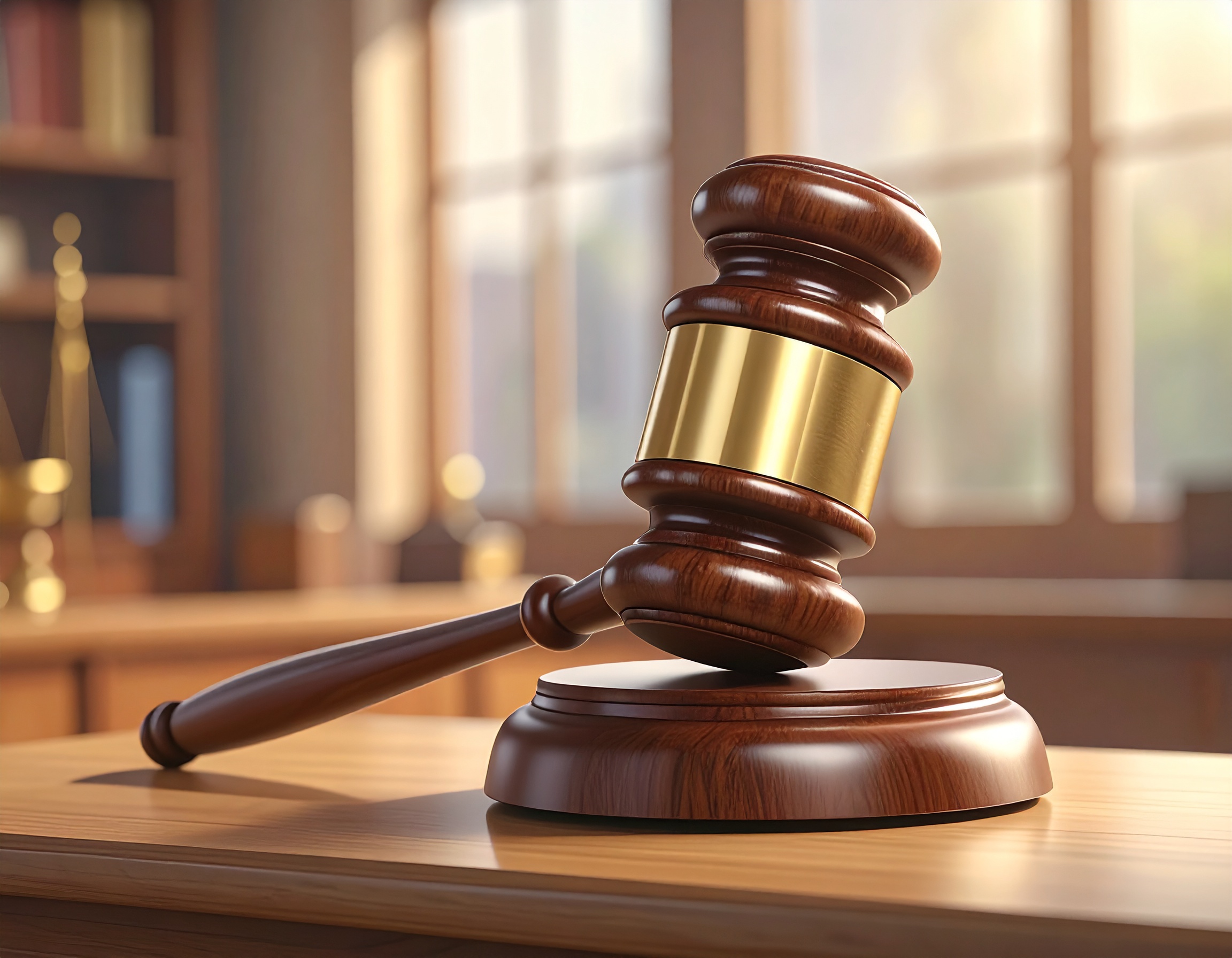 Domarklubba på ett bord