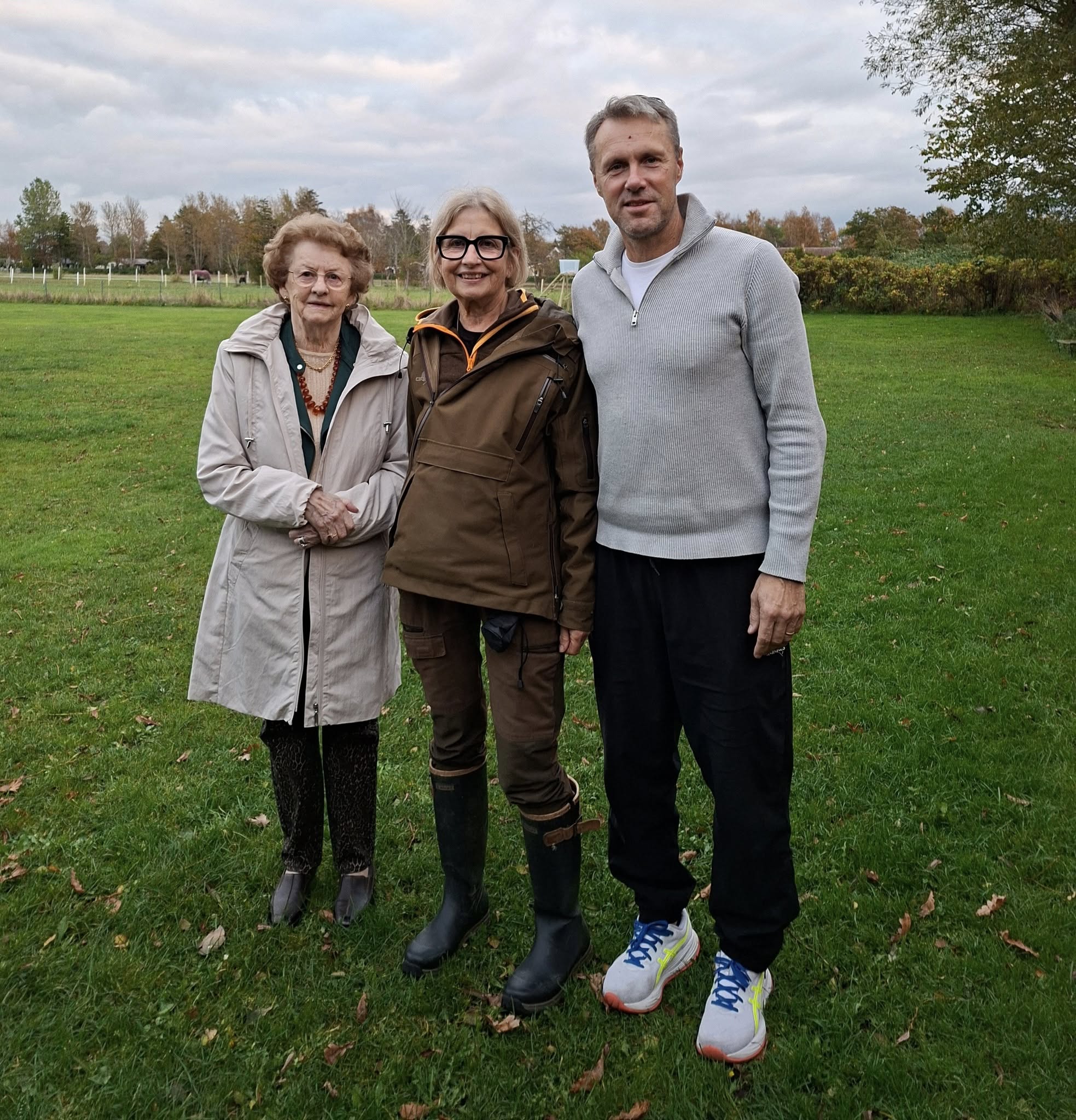 Våra markägare tillsammans med vår ordförande 2025