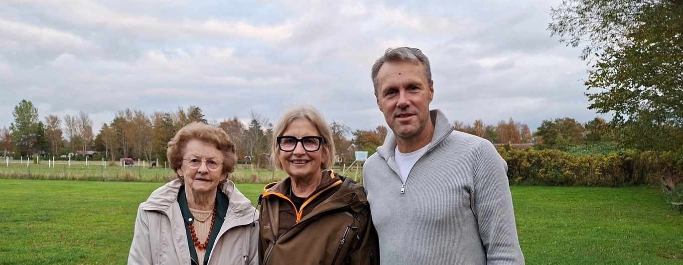 Våra markägare tillsammans med vår ordförande 2025