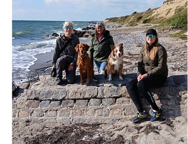 Foto på det svenska landslaget i SAR vid VM 2025