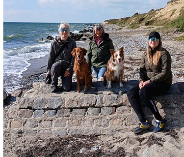 Foto på det svenska landslaget i SAR vid VM 2025