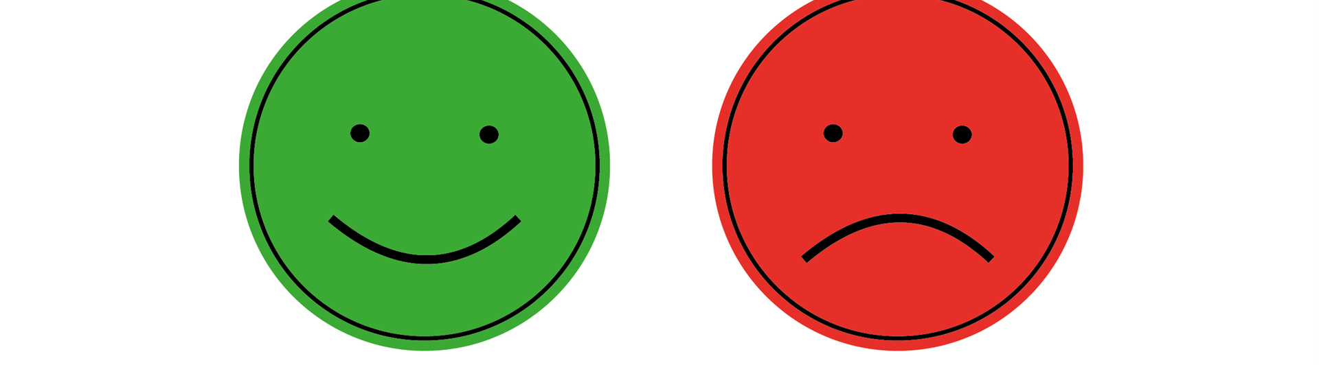 Glad gubbe och arg gubbe