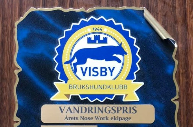 Utmärkelser Och Vandringspriser - Visby Brukshundklubb