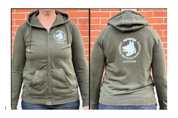 Hoodie Med Dragkedja