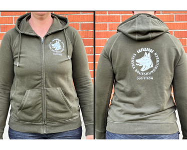 Hoodie Med Dragkedja