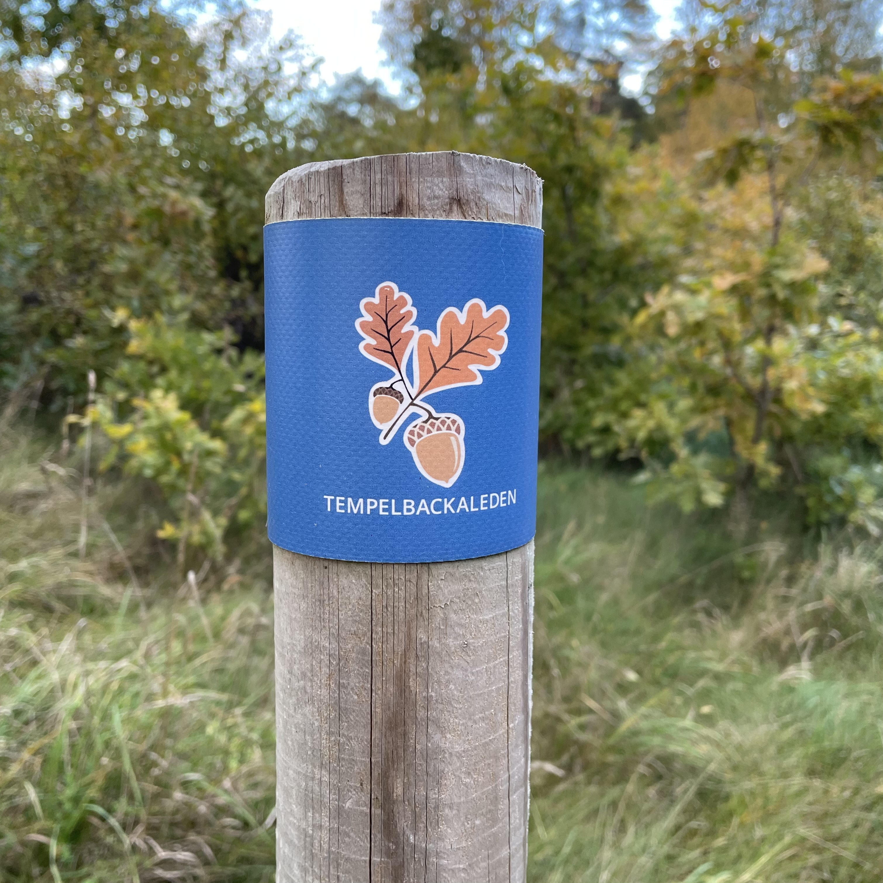 Vägvisare för tempelbackaleden