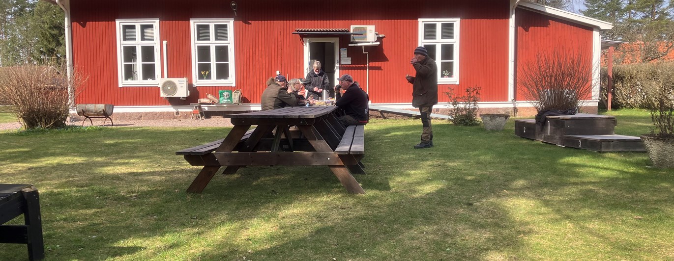 Fika på klubben