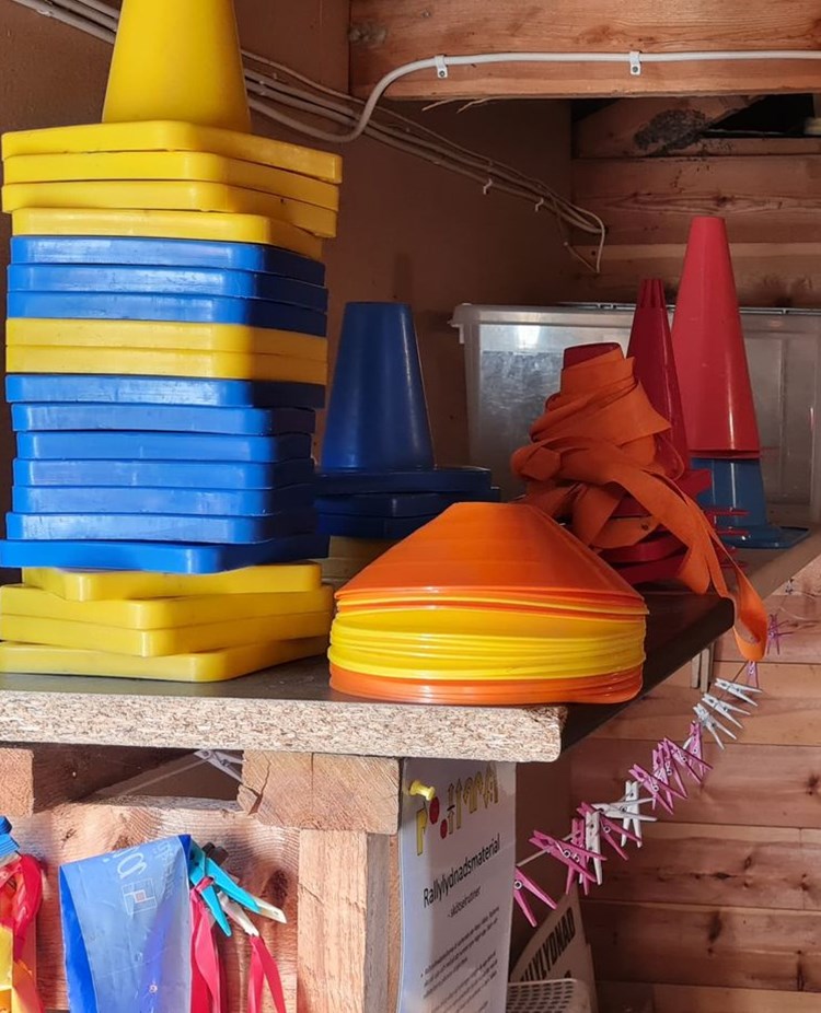 Träningsförråd Visby BK