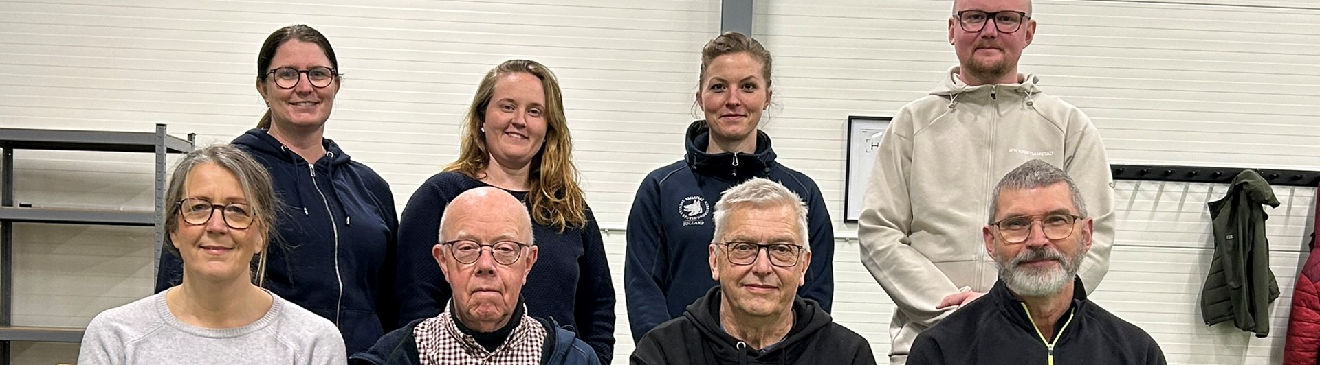Bild av 2026 års styrelse i Tollarps Brukshundklubb