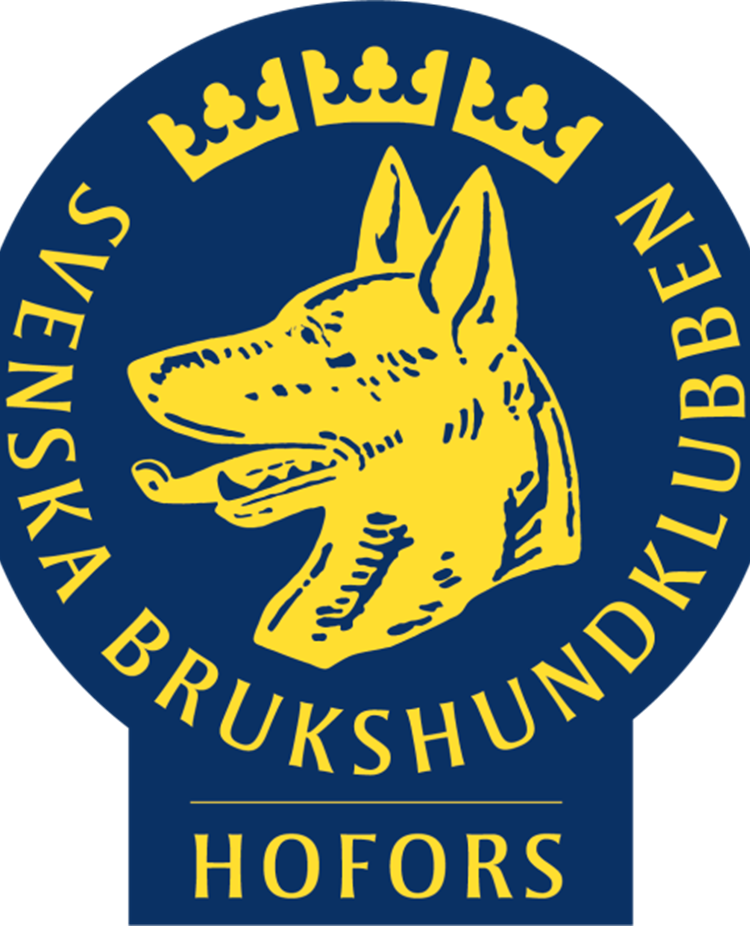 Logo för hofors brukshundklubb