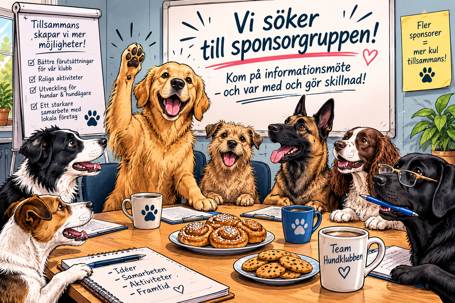 Infomöte Sponsorgruppen Eslövs Brukshundklubb