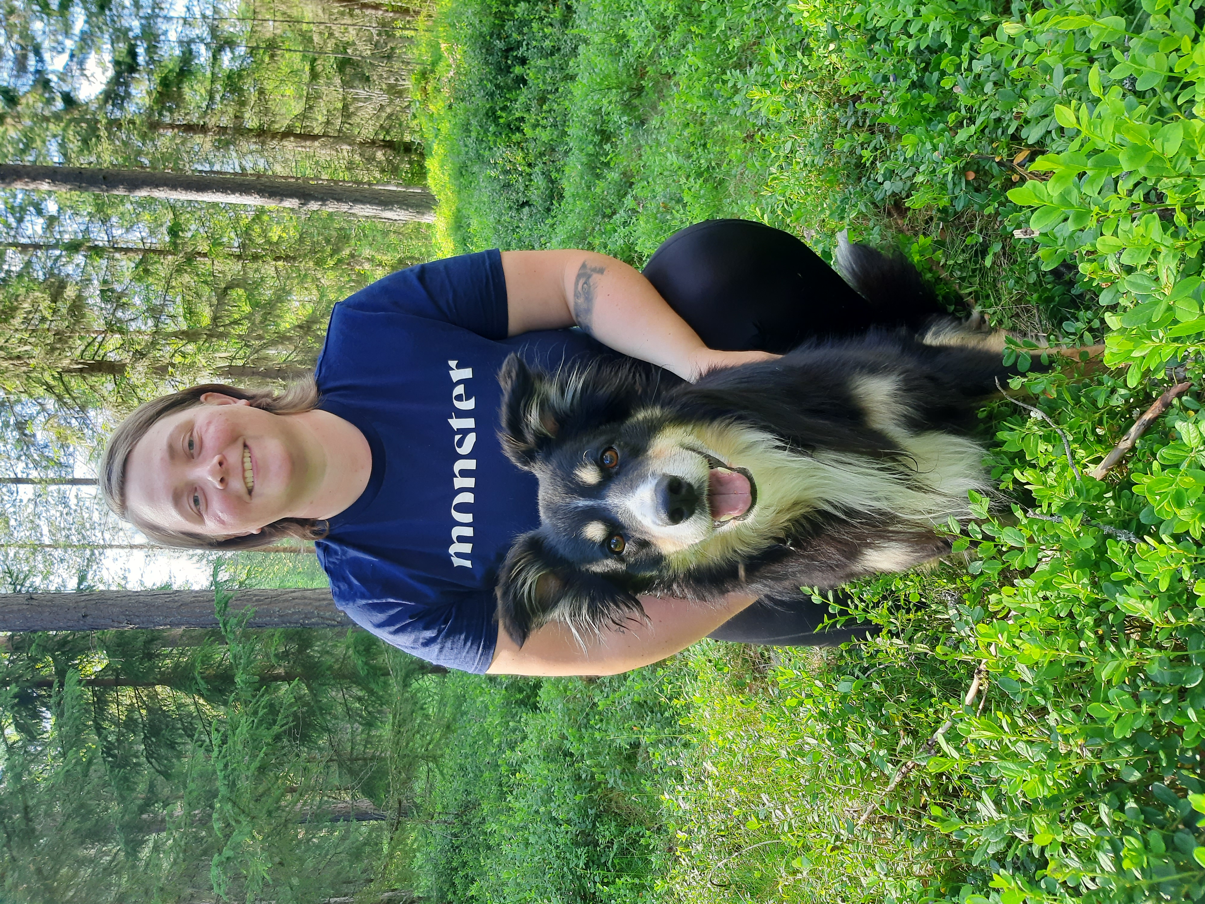 Erica Häggström med Check