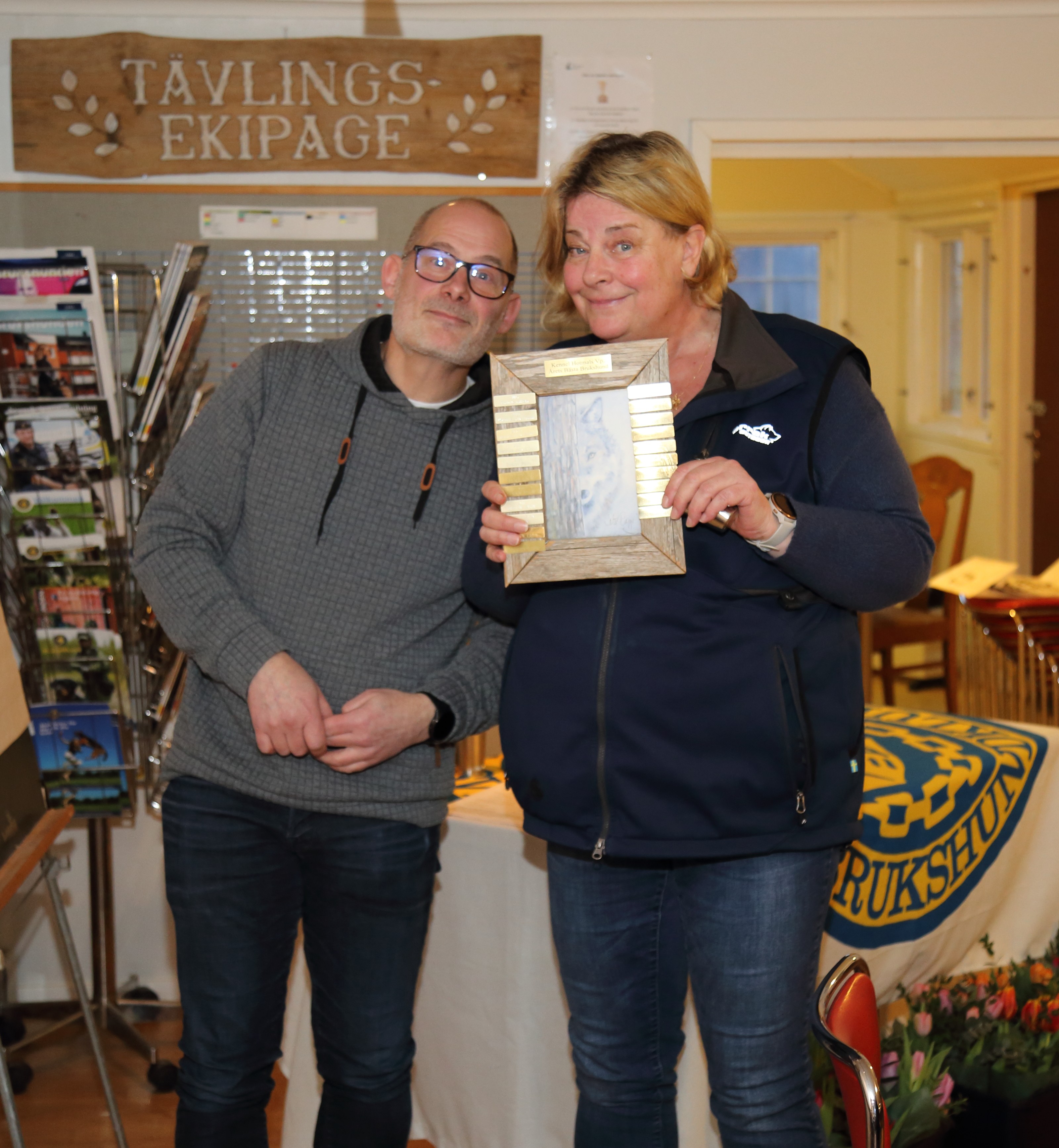 Hotmals Vandringspris till årets bästa brukshund 2024 - Spinoys Qaffi