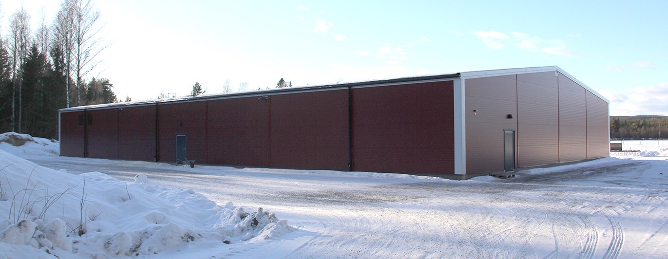 Inomhushallen på Gagnef-Floda brukshundklubb