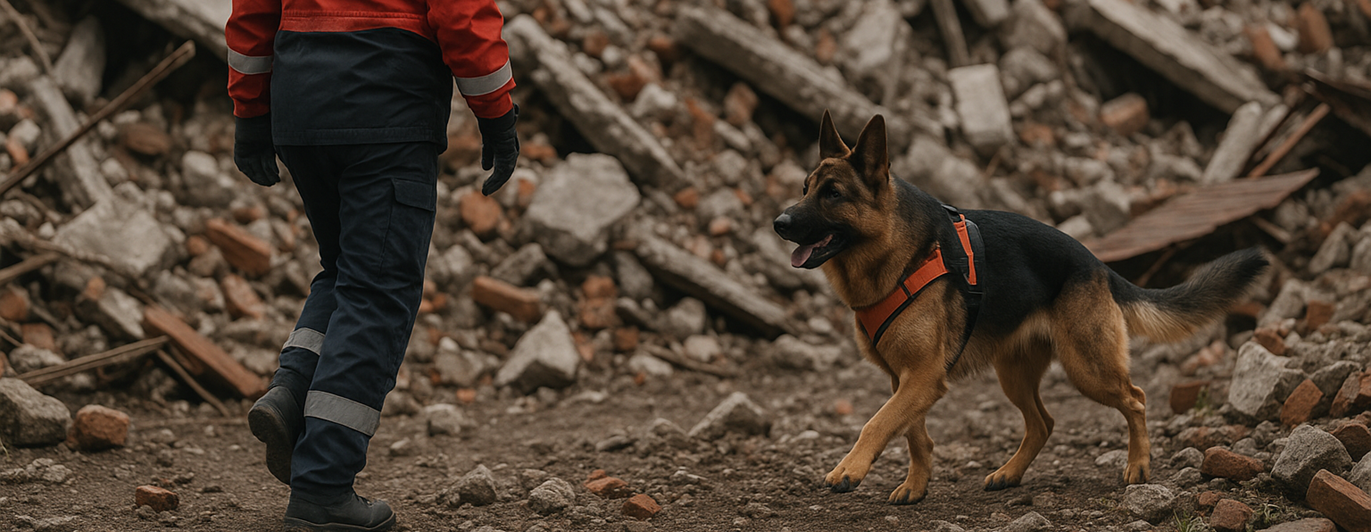 Räddningshundar inbjudan