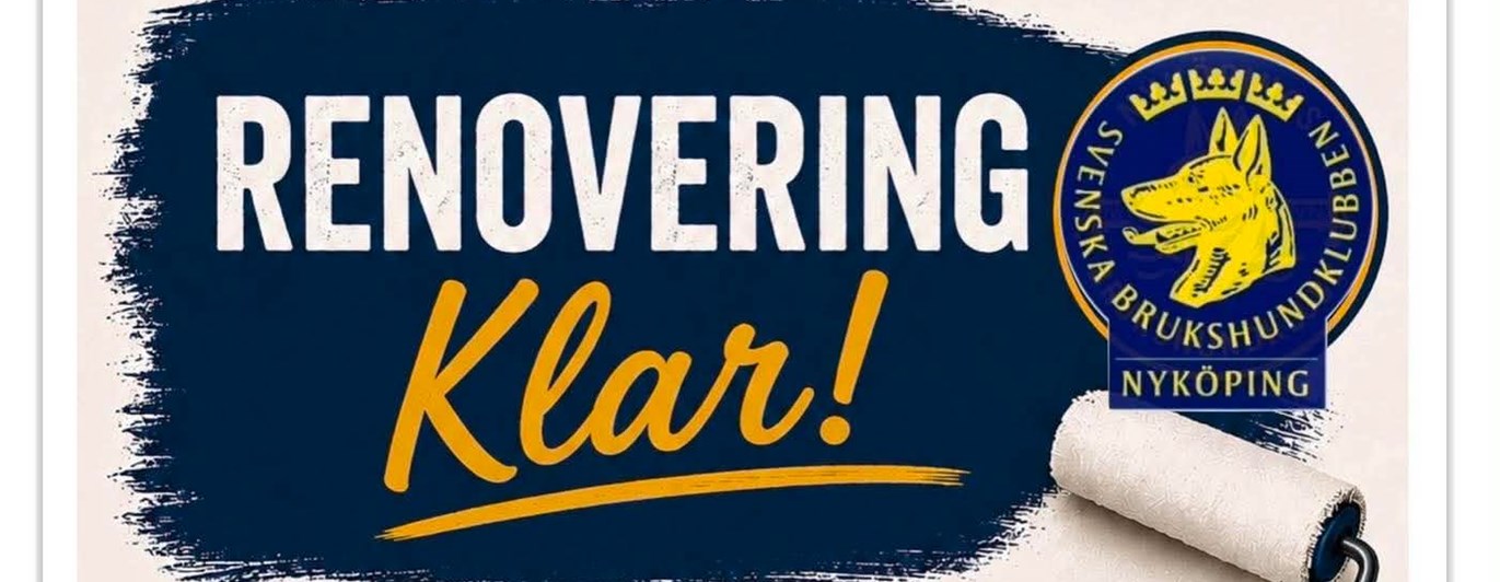 Renovering klar. Träningsrummet klart att användas!