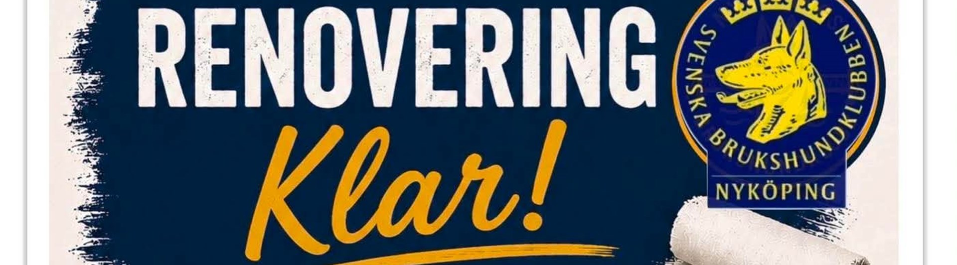 Renovering klar. Träningsrummet klart att användas!