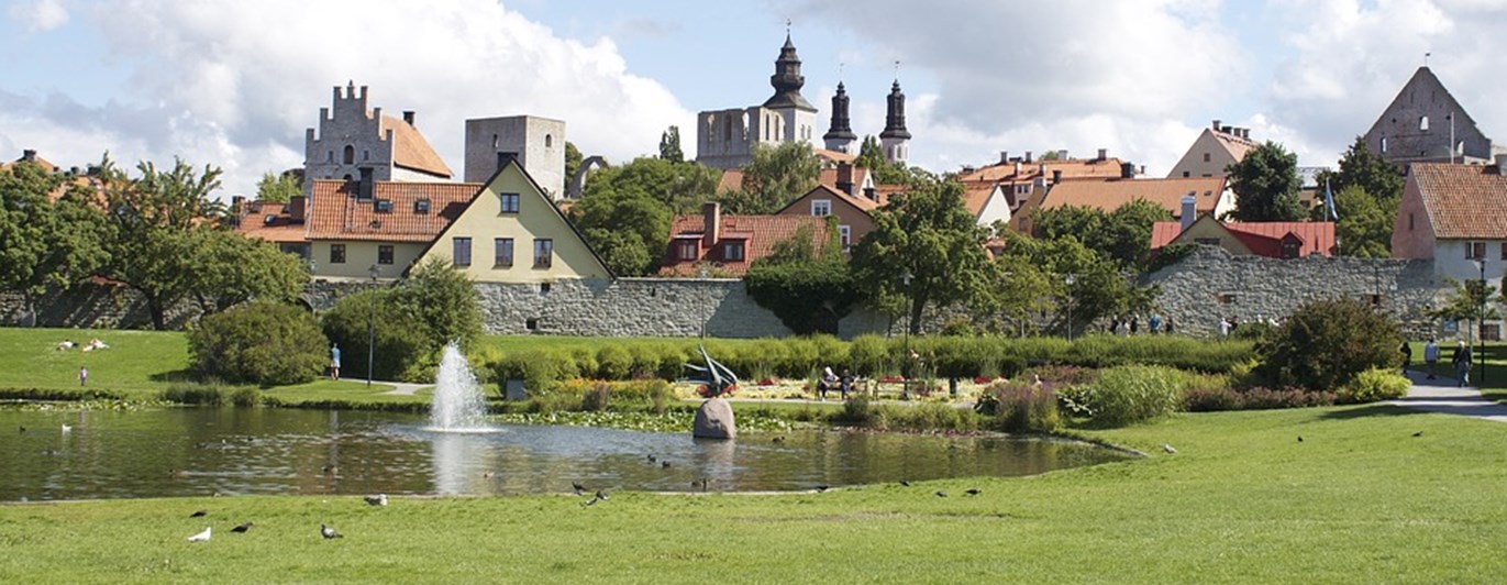 Almedalen i Visby