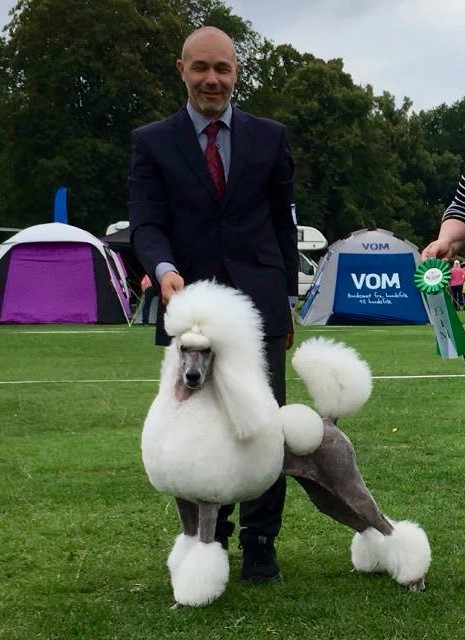 Ian Dilton med champion Downpix Angel Eyes
