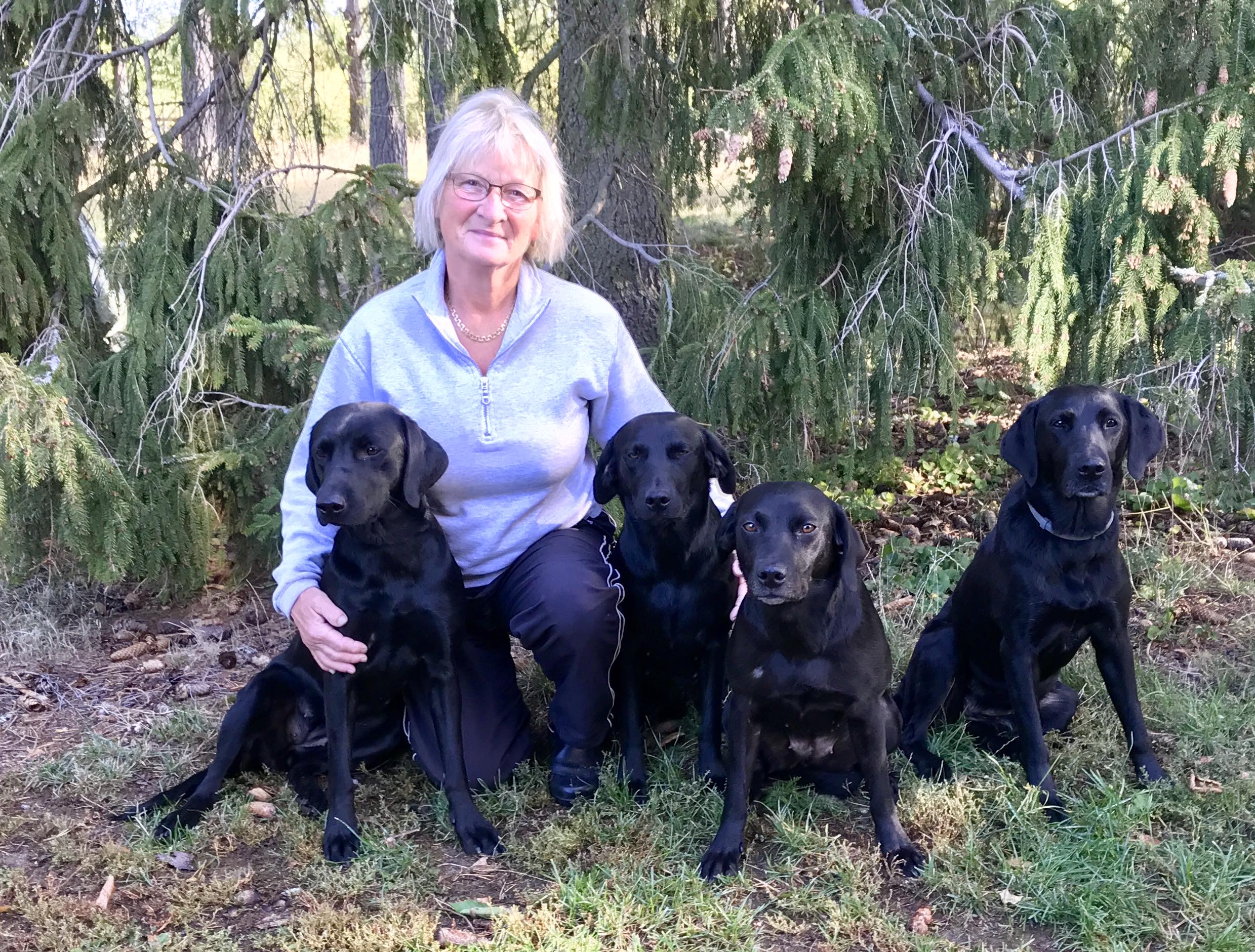 Vår instruktör Siw Rüden