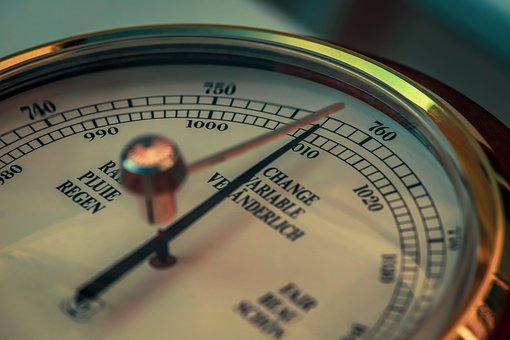 Bild på en barometer