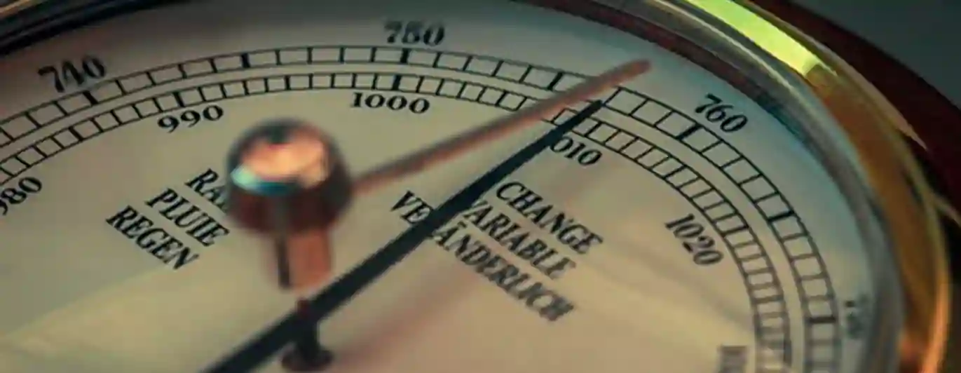 Bild på en barometer