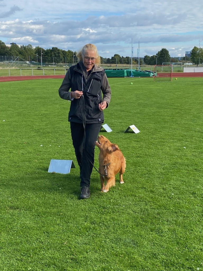 Vår instruktör Ingela Sandeskog