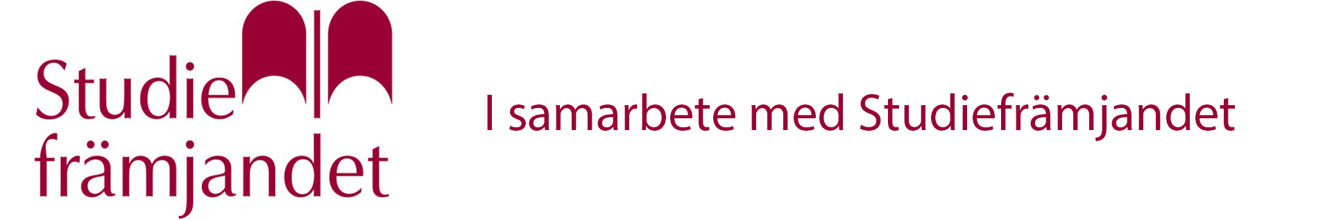 I samarbete med Studiefrämjandet
