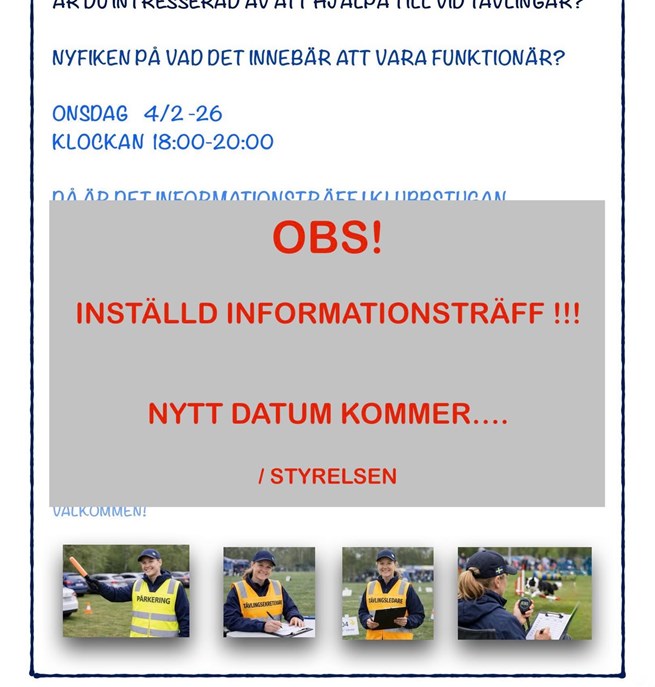 inställd informationsträff