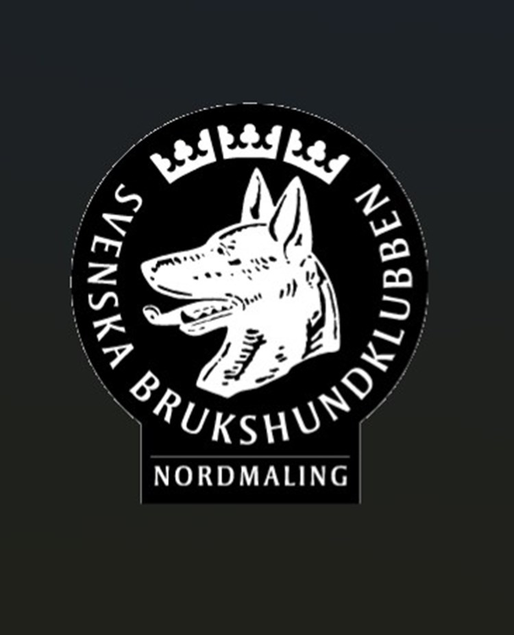 Nordmalings brukshundklubb logotyp