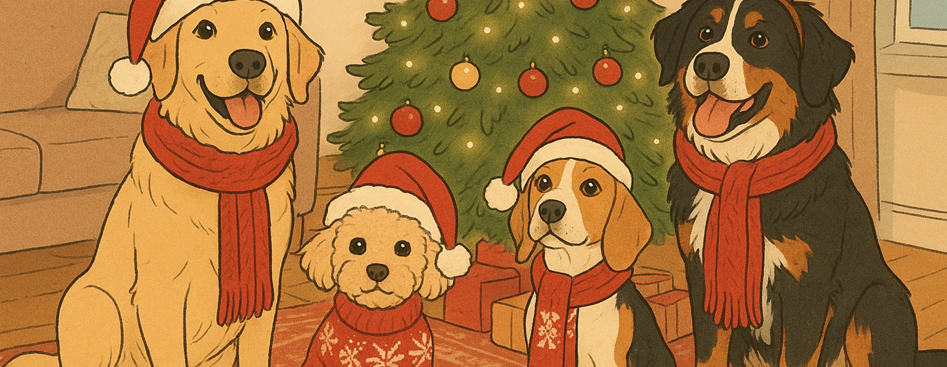 AI bild för julfest