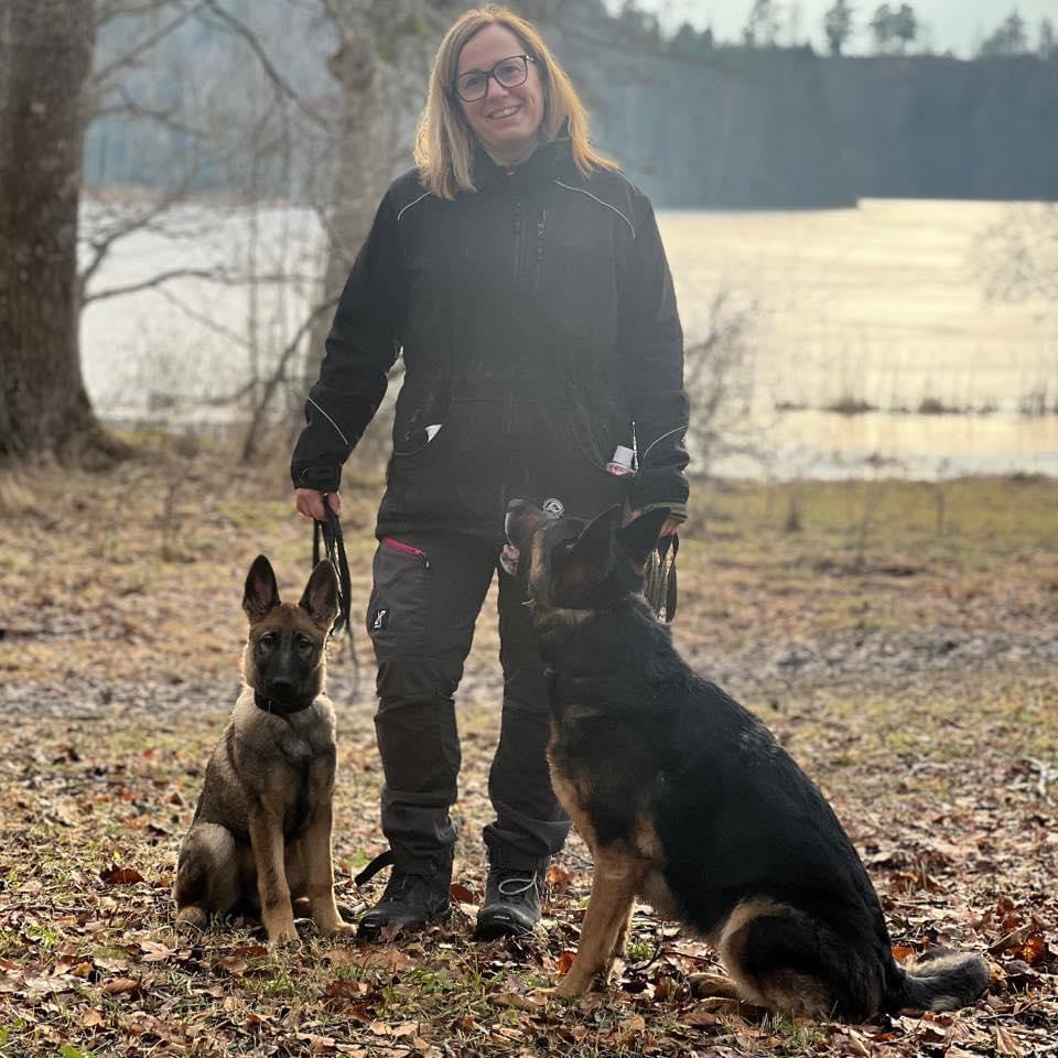 Bild på vår instruktör Madelene