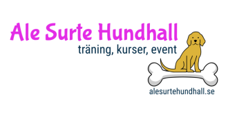 Logga med en hund på, surte hundhall
