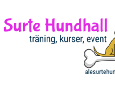 Logga med en hund på, surte hundhall