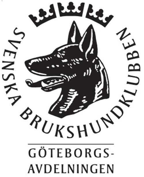 SBK Göteborgsavdelningens logga i svart och vitt